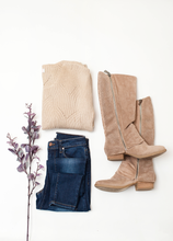 Load image into Gallery viewer, Dreamy Knitted Sweater ~ Khaki