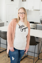 Load image into Gallery viewer, Popcorn Eyelash Knit Cardigan ~ Light Clay