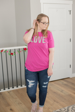 Load image into Gallery viewer, Truly in LOVE Graphic T-shirt
