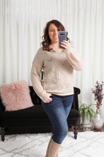 Load image into Gallery viewer, Dreamy Knitted Sweater ~ Khaki
